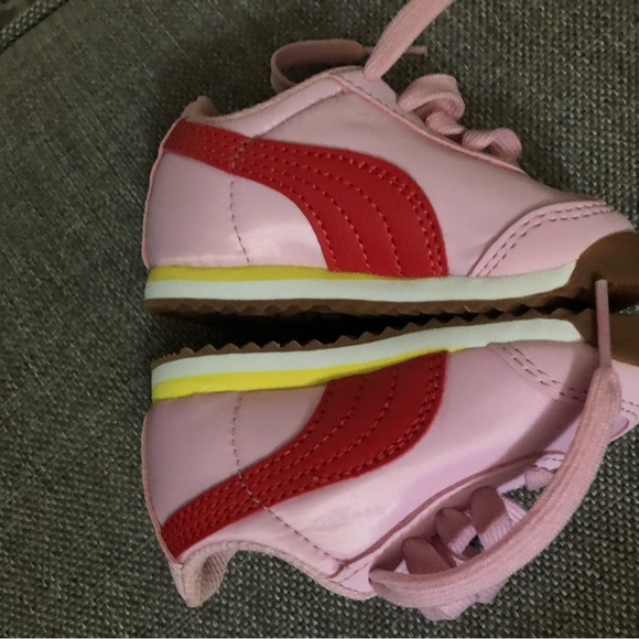 PUMA Roma Basic Summer "Pink" Infant Girls' Shoe-4C - Picture 5 of 9